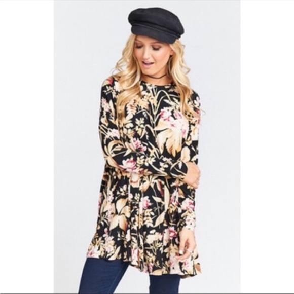 Show Me Your MuMu Floral Tunic Top - Picture 7 of 7